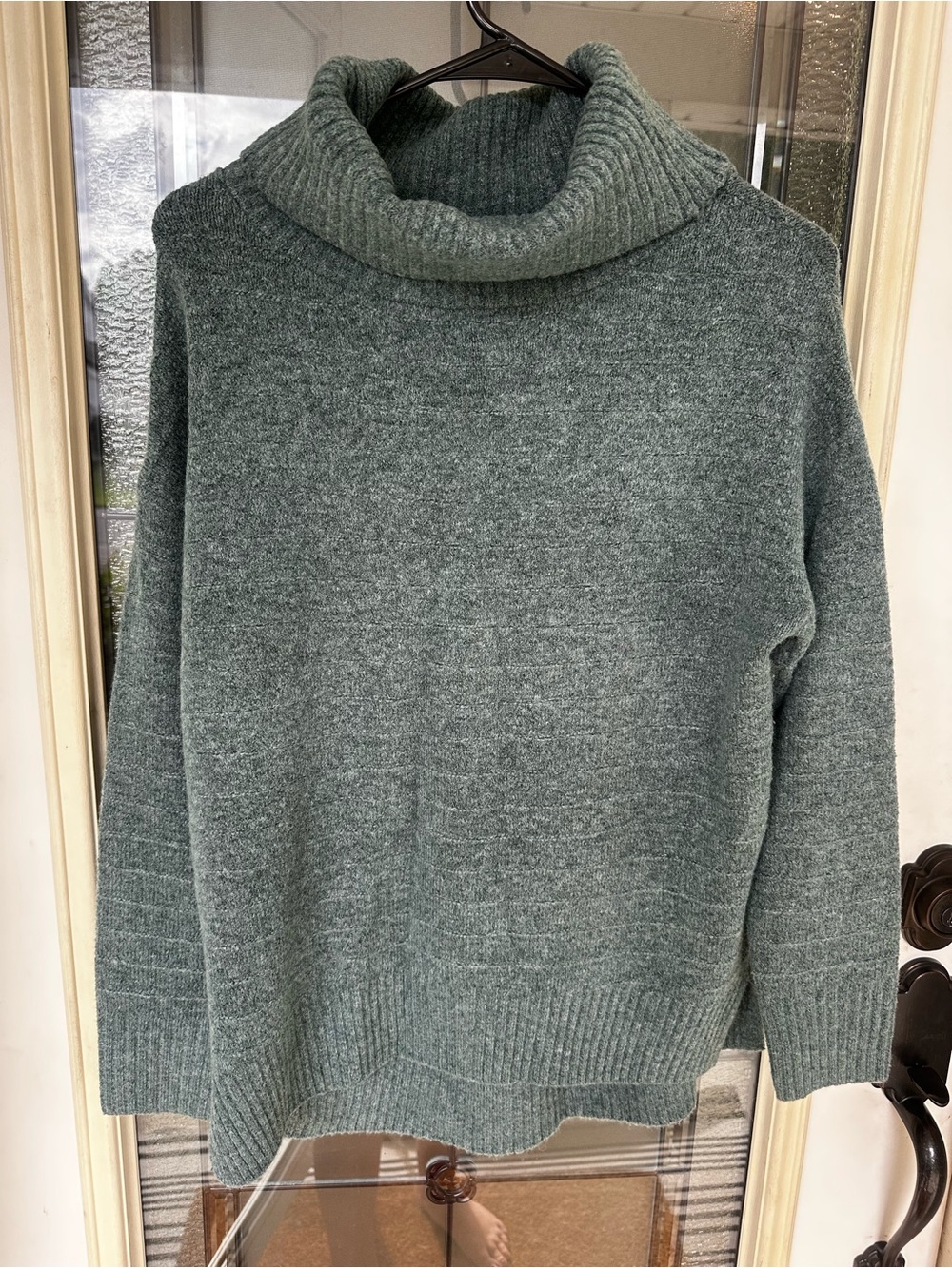 Old Navy Olive Green Cowl Neck Sweater